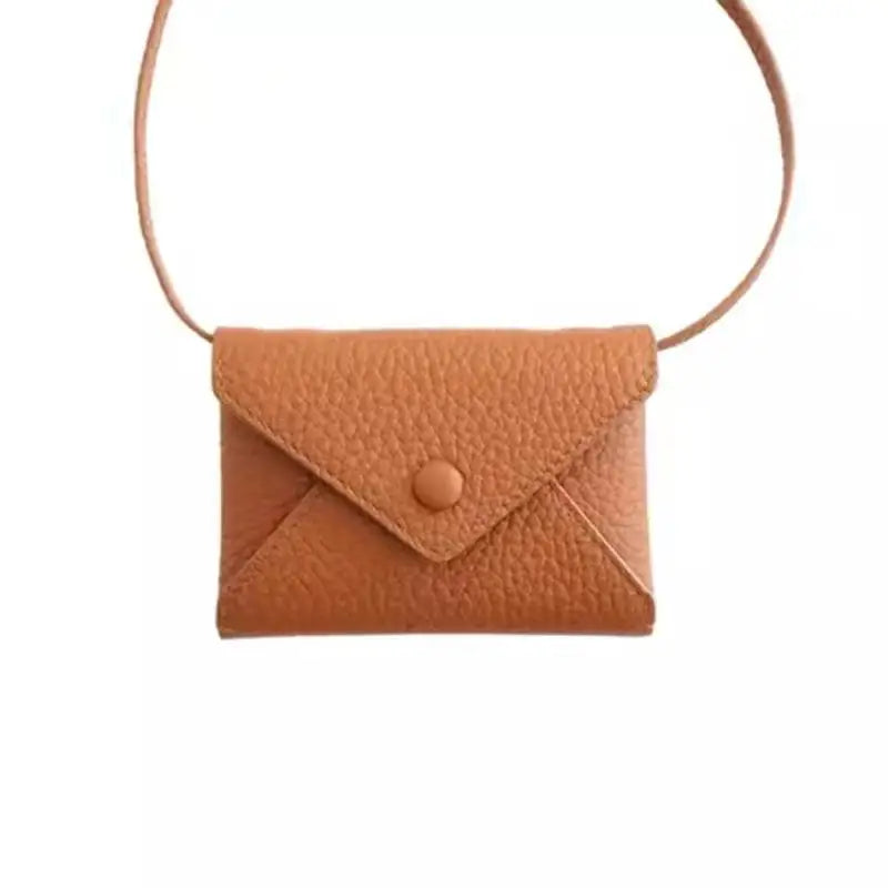 Fashion Mini Crossbody Bag Creative PU Leather Waist Bag Envelope Wallet Small Coin Bag Card Holder For Girl Gifts Oasis Select A1