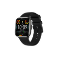 AMOLED Screen Smartwatch Women Blue Tooth Call Smart Watches Men Health Monitor Code Locks Heart Rate Sports DIY Dial Waterproof Oasis Select Black