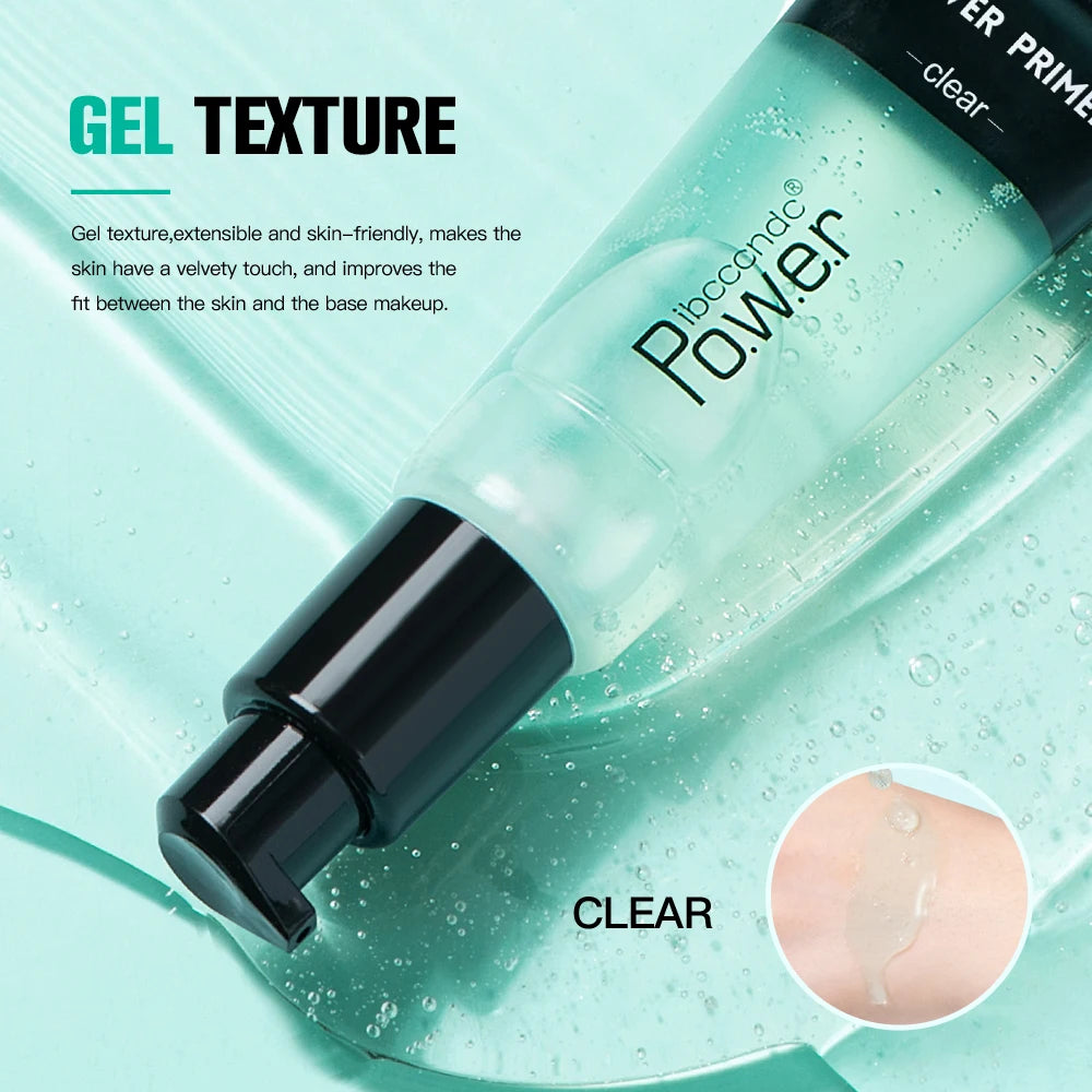 Power Grip Highly Moisturizing Makeup Base Isolation Primer Refreshing Easy To Absorb Invisible Pore Colorless Natural Makeup Oasis Select
