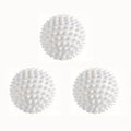 3/6/9 PCS Reusable Laundry Washing Balls for Front Loaders – 3D Design Boosts Cleaning, Reduces Detergent Use, PVC (White) Oasis Select WHITE-3pcs