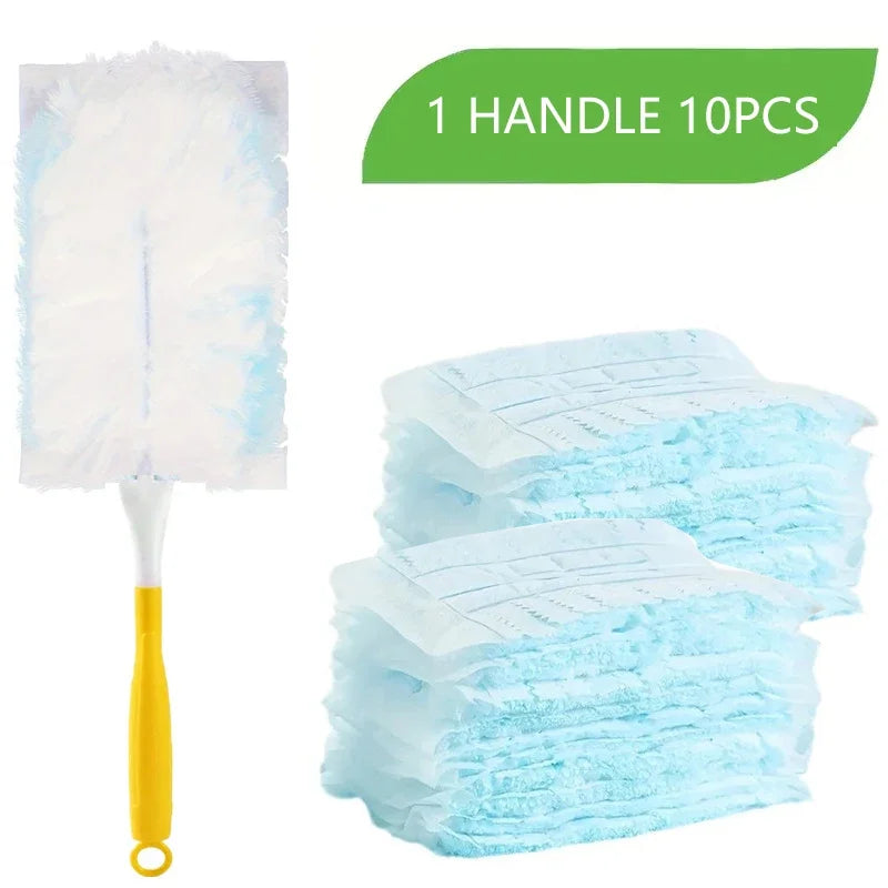 10 Count Disposable Duster Refills Compatible with Swiffer Duster Oasis Select 1 handle 20PCS