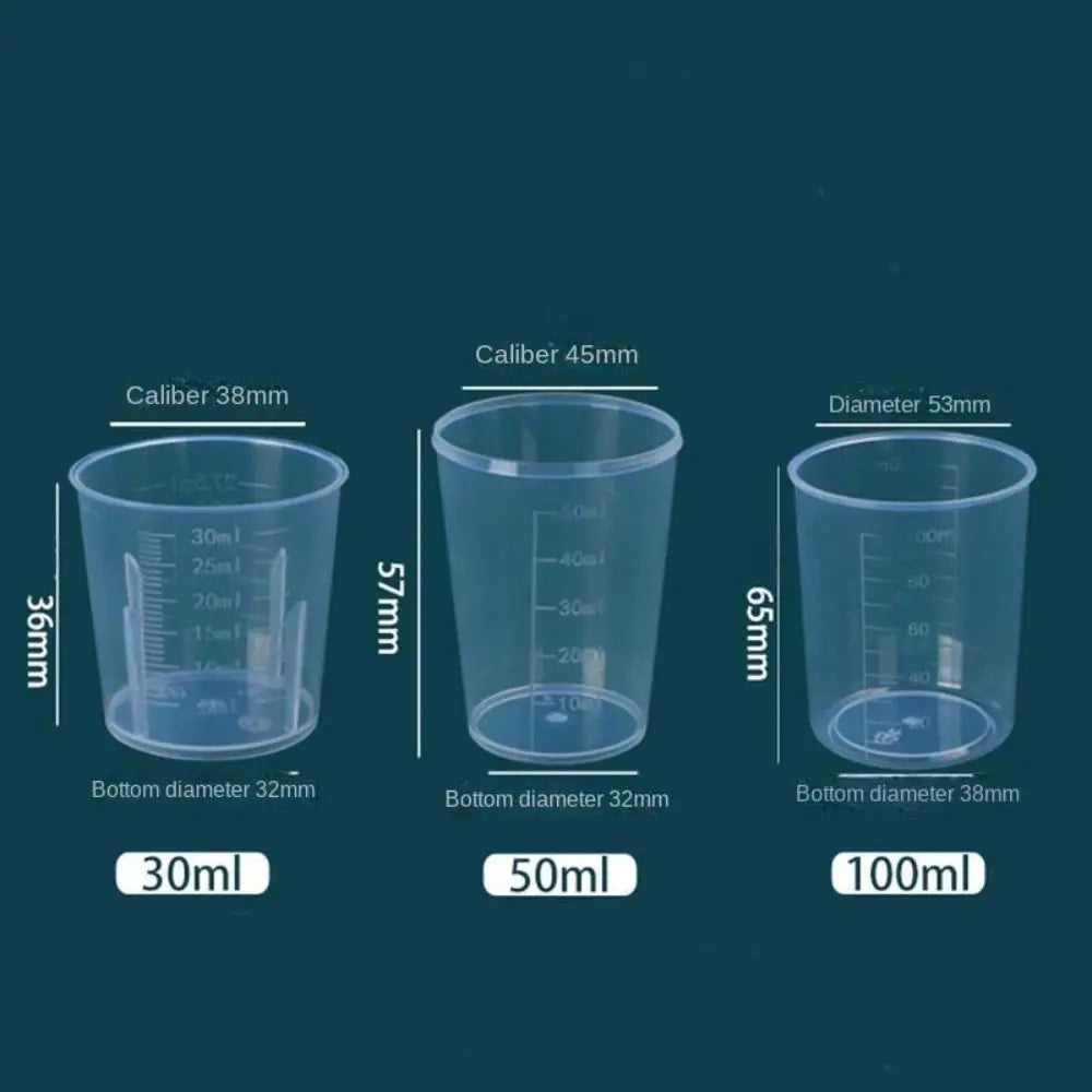 Clear Graduated Measuring Cup Mini Scale Laboratory Beaker Measuring Tools Graduated Transparent Mixing Cup Kitchen Baking Oasis Select