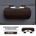 Car Sun Visor Glasses Holder – Snap-On Eyeglass Case