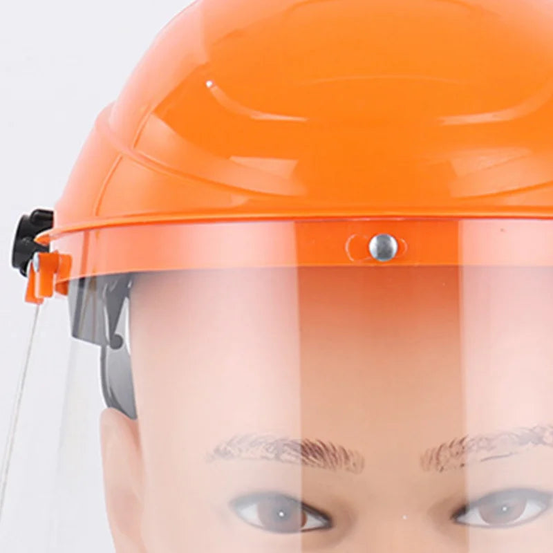 Protective Mask Adjustable Transparent PVC Anti-Saliva Dustproof Faces Shields Screen Spare Visors Eye Protection Face Mask Oasis Select