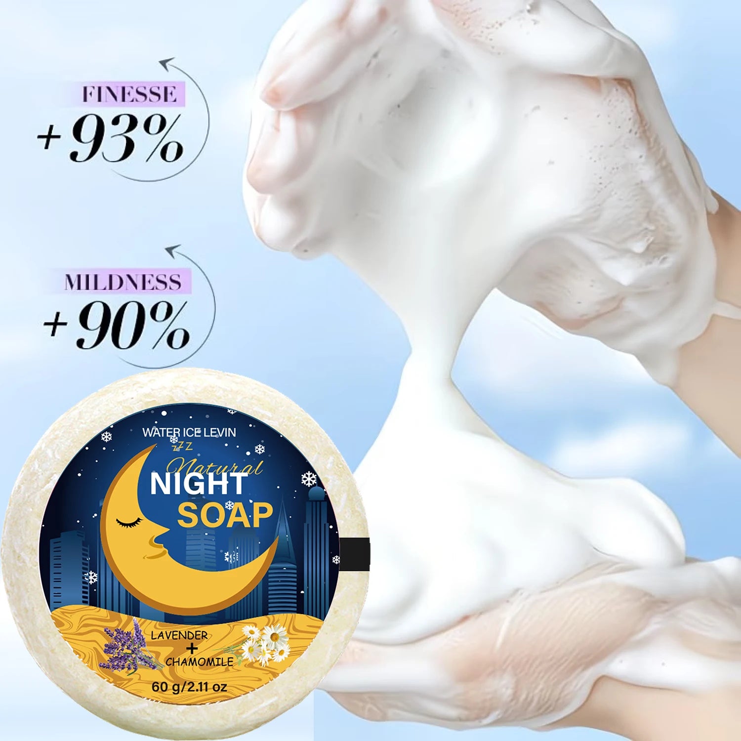 Niacinamide Night Bath Soap – Herbal Extracts & Hydrating Bath Bar Soap Oasis Select