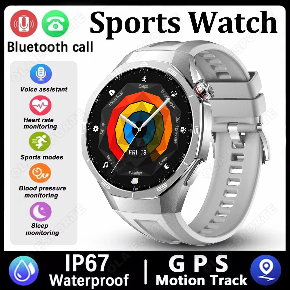 Ola Esporte Smart Watch 1.52" AMOLED Bluetooth Call & Fitness