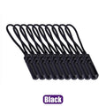 10/20pcs Rucksacks Zip Cord Replacement Clip For Coats Jackets Pull Puller Tent Zippers Pull Rope Zipper Puller Zipper Rope Oasis Select 10pcs Black
