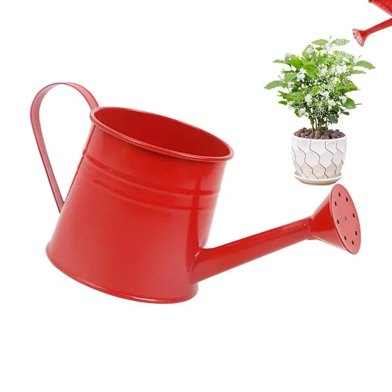 Small Watering Can For Indoor Plants 1L Long Spout Flower Watering Can Flower Arrangement Bucket Metal Planter Pot For Garden Oasis Select