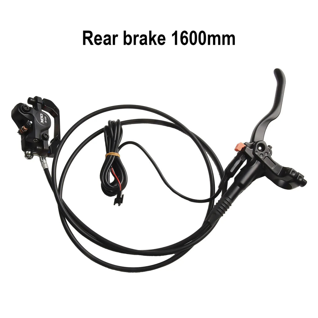 2 Options of Braking Direction with the E Bike MTB Bikes Hydraulic Disc Brake Set and Electric Power Control Shifter Oasis Select Left rear