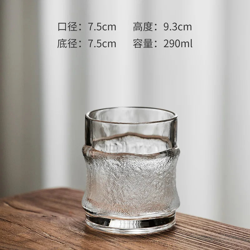 Japanese dark ice glass hanging ice glass whiskey beer juice drink glass Oasis Select 201-300ml A
