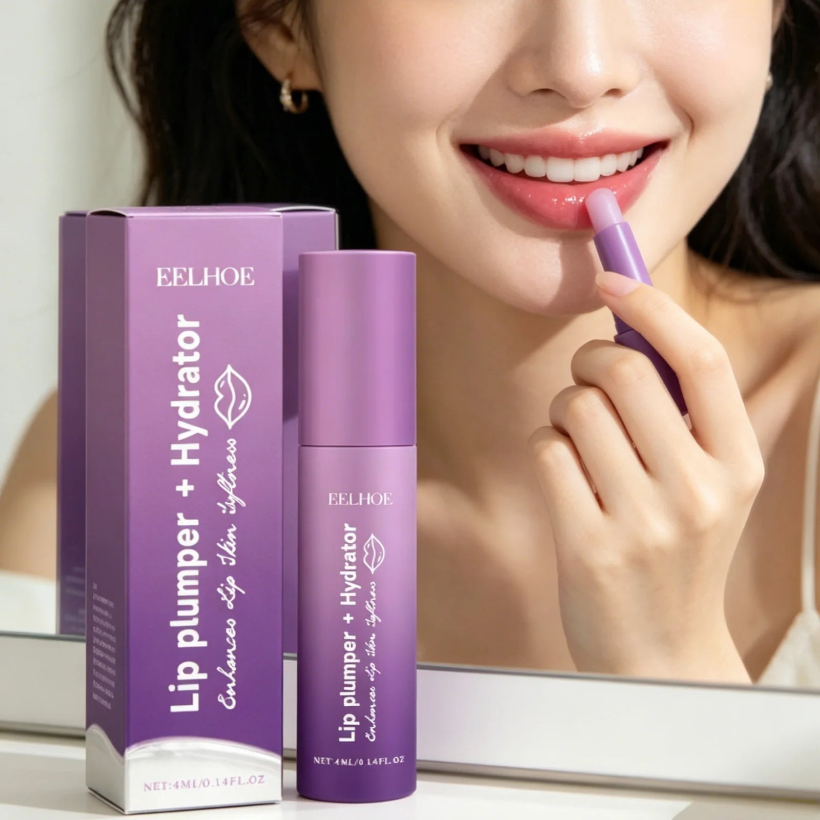 EELHOE Lip Plumper & Moisturizer – Nourishing Hydrating Lip Balm Lip Balm & Treatment Oasis Select