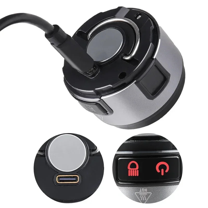 IR Motion Sensor COB LED Headlamp Mini Lightweight Hat Clip Light with Magnet Hook USB Rechargeable Multifunctional Headlight Oasis Select