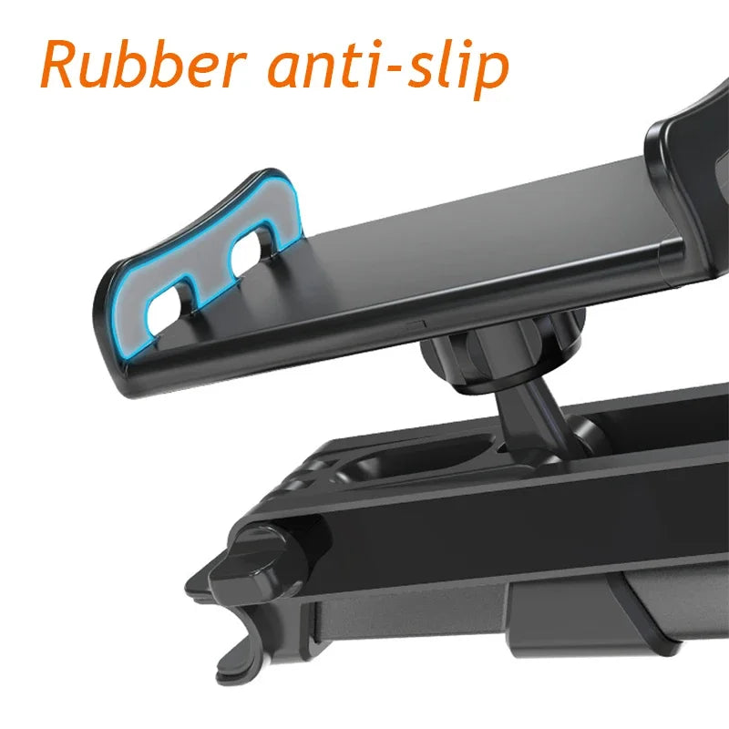 Telescopic Car Rear Pillow Phone Holder Tablet Rotating Car Seat Rear Stand Headrest Bracket for Phone Tablet 5 13 Inch Oasis Select
