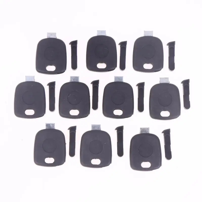 KD's Universal Transponder Key Kit: 5/10 Spare Cases, Uncut Remote Blade Oasis Select 10pcs