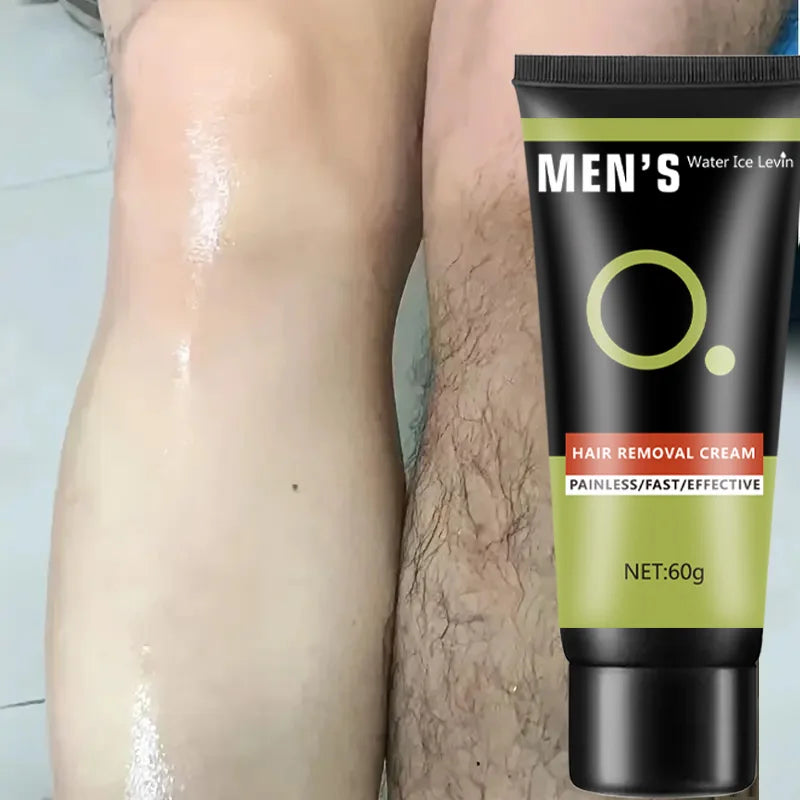 Hair Removal Cream - Mild and Effective, Suitable for Chest, Arms, Beard and Armpits, No Beverage Required, 60g Oasis Select