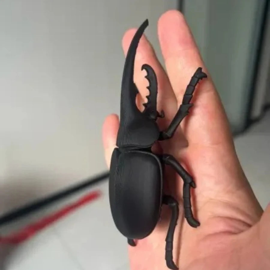 3D Printed Hercules Beetle Model - Realistic Dynastes Heracles Figurine, Insect Collectible for Education & Desk Decor Gift Oasis Select