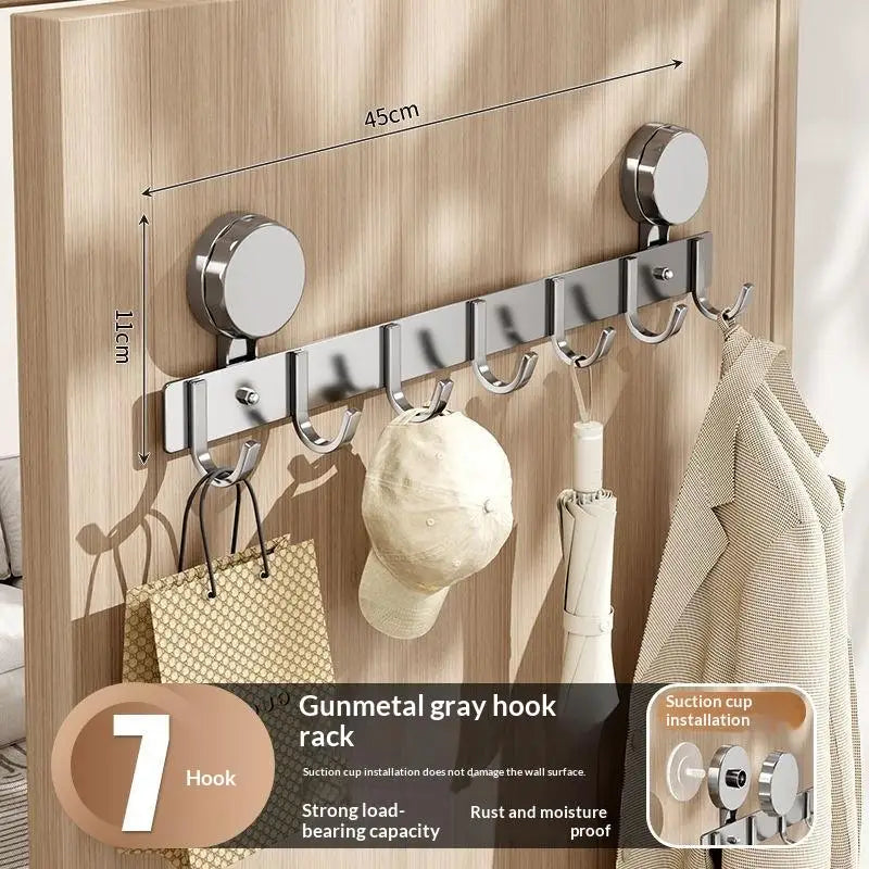 No-Drill Vacuum Suction Cup Coat Hook – Removable & Reusable
