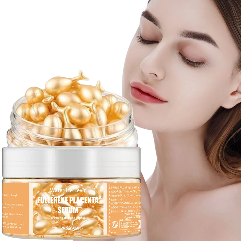 50-Pack Collagen & Hyaluronic Acid Face Serum Capsules Face Serum Capsules Oasis Select