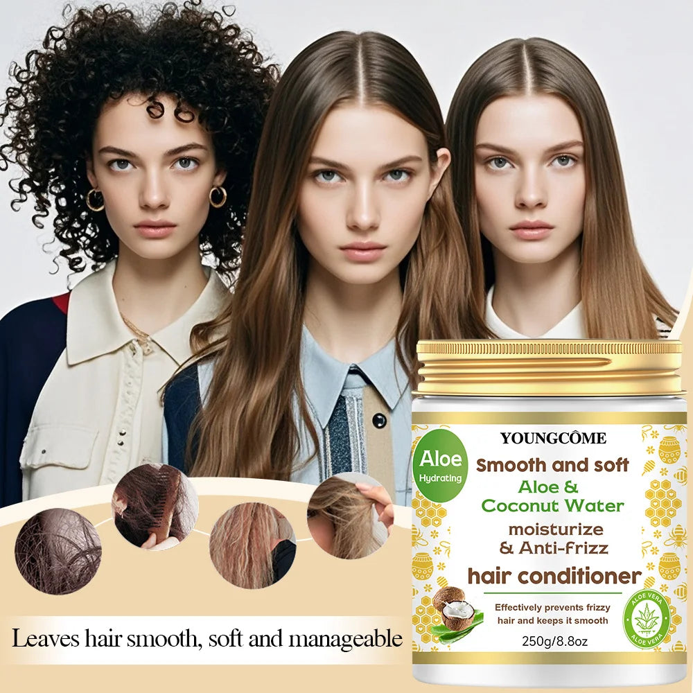 Aloe Vera & Coconut Water Hair Conditioner – Repair & Moisturize Hair Conditioner Oasis Select