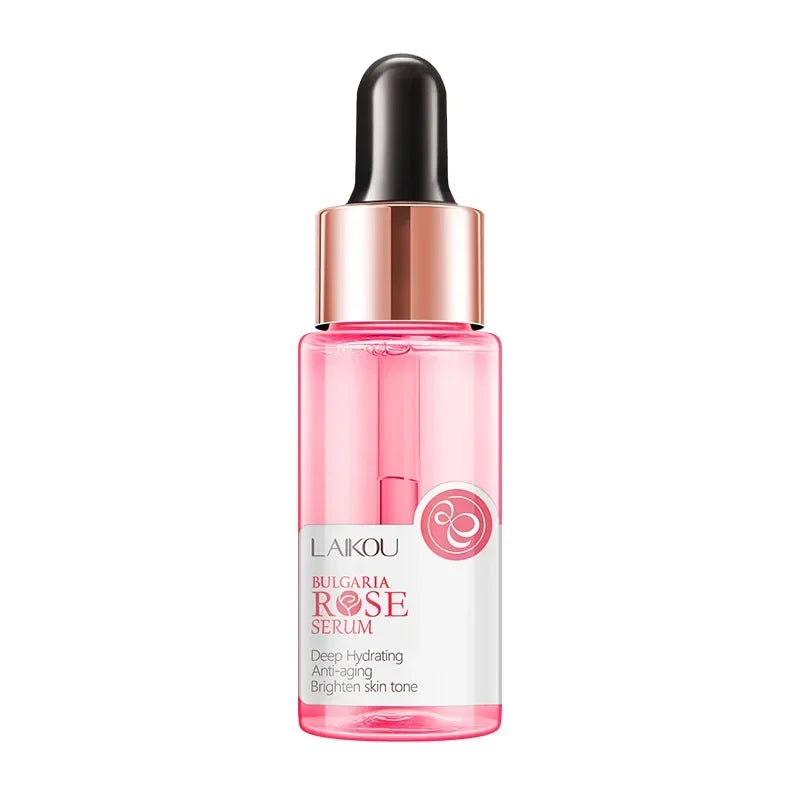 LAIKOU Rose Facial Serum – Anti-Aging, Brightening, Deep Hydration Face Serum Oasis Select 17ml Rose Serum