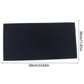 Black Thickened Fish Tank Non-slip Pad, Aquarium Shock-Absorbent Mat, Eco-friendly Insulation, Ideal for Terrarium Landscaping Oasis Select A3