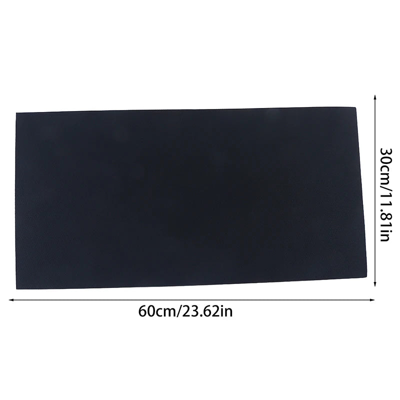 Black Thickened Fish Tank Non-slip Pad, Aquarium Shock-Absorbent Mat, Eco-friendly Insulation, Ideal for Terrarium Landscaping Oasis Select A3