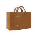 Foldable Felt Tote Bag – Lightweight Collapsible Travel Organizer