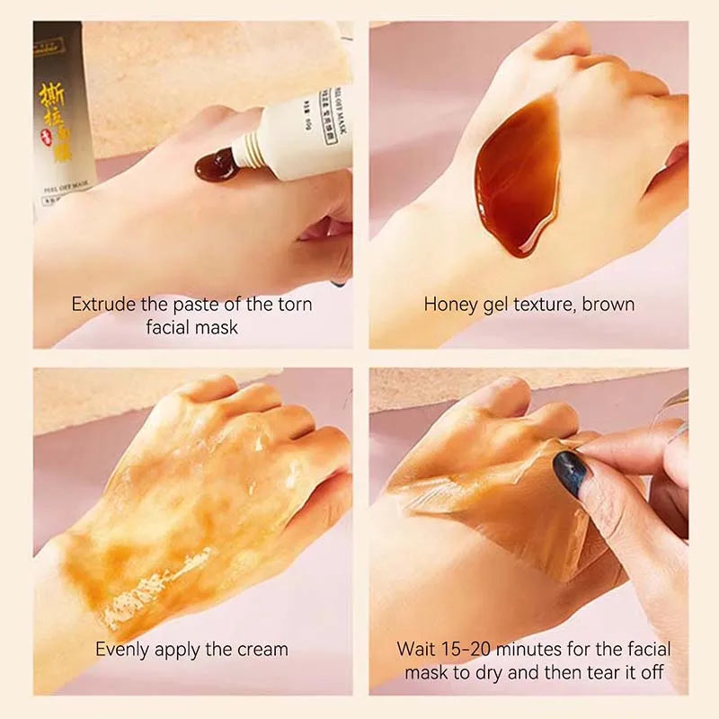 Peel-Off Brightening Mask – Dark Spots, Freckles & Pores Peel-Off Face Mask Oasis Select