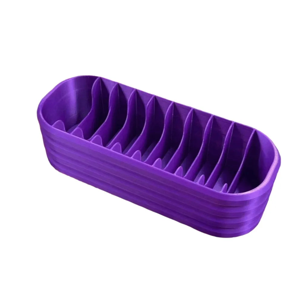 10-Grid Diamond Art Bead Storage Box | Gradient Organizer