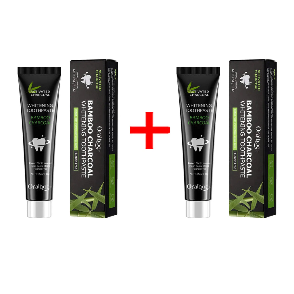 Oralhoe Bamboo Charcoal Whitening Toothpaste – Remove Stains Whitening Toothpaste Oasis Select 170g boxed