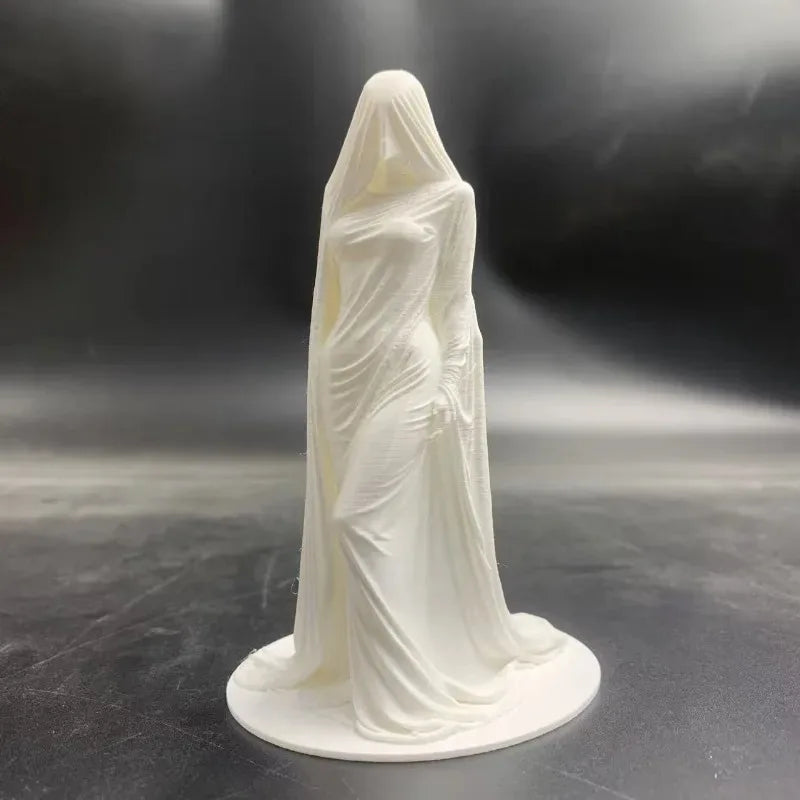 Robe Faceless Woman Statue Minimalist European Sculpture Elegant Floor Decor Ornament For Hall Villa Gallery Art Display Gift Oasis Select