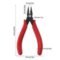 Jewelry Crimping Pliers For Making Tips Tool Tweezers Crimp Nose Pliers Jump Rings & Split Rings Double Rings Diy Accessories Oasis Select 1pcs