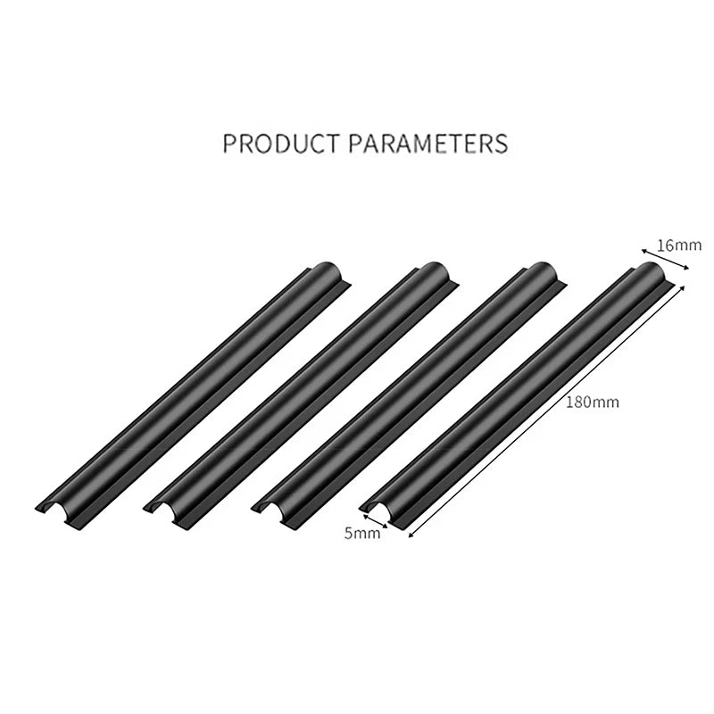 8pcs Universal Vehicle Interior Cable Line Sleeve Protector; Hidden Wire Cover Clips; Organizer Clamp Accessories Oasis Select