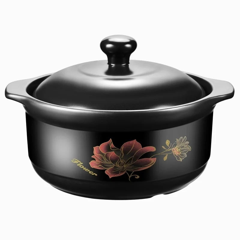 Chinese Cookware Stew Pots Ceramic Casserole Non Stick Soup Pot Food Stewpan Cooking Kitchen Kitchenware Oasis Select
