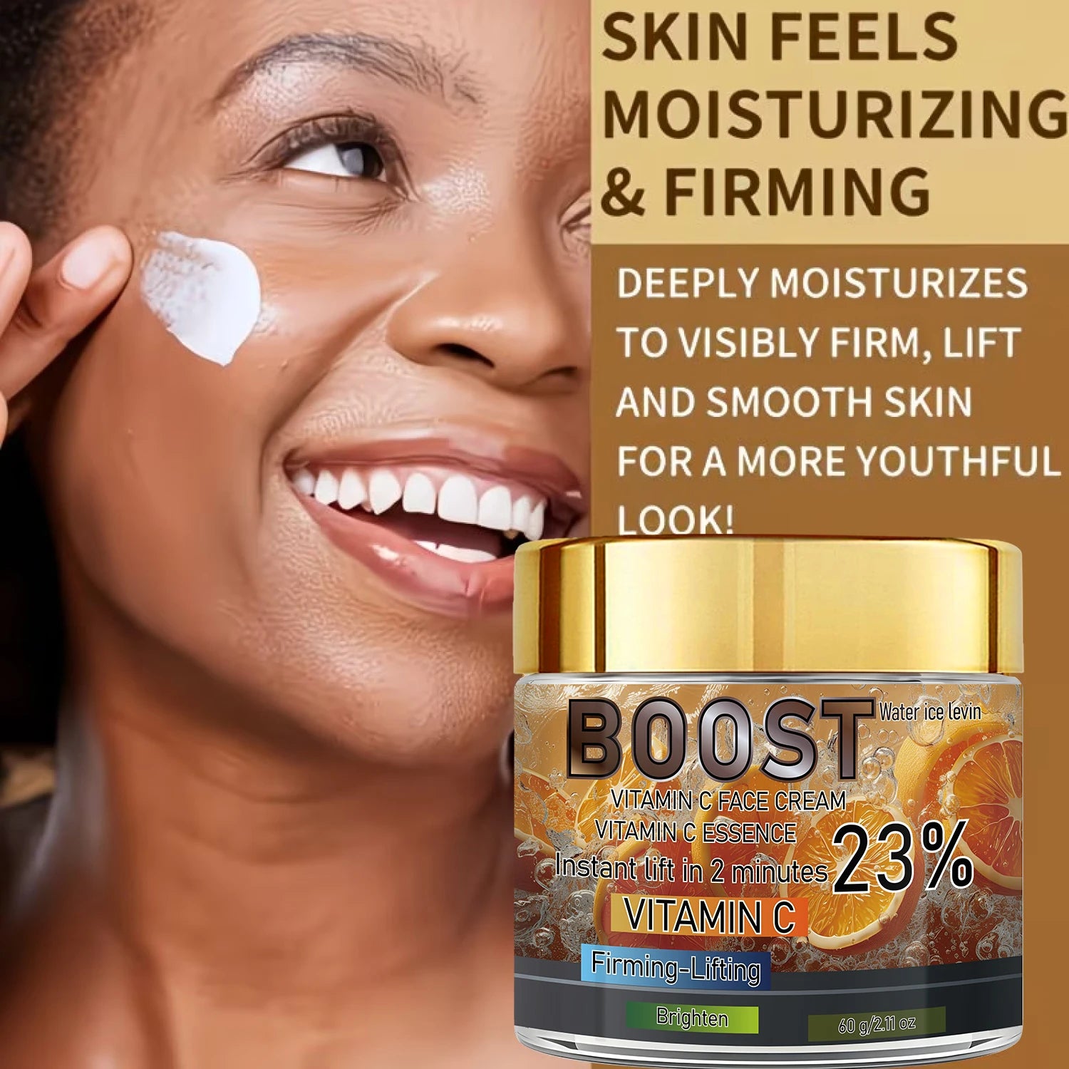 Vitamin C Face Cream – Firming, Brightening, Hyaluronic Acid & Retinol Vitamin C Face Cream Oasis Select
