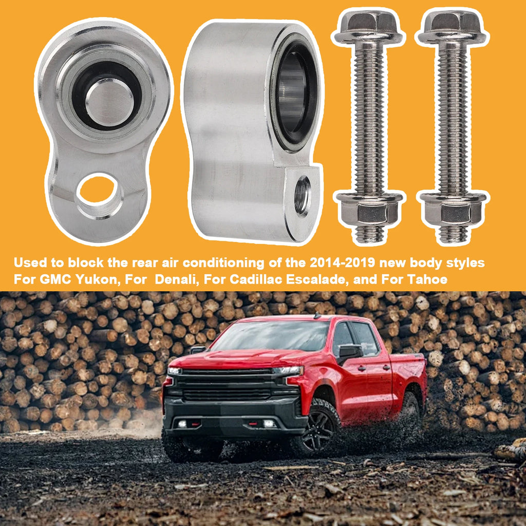 Rear Air A/C Block-Off Kit for Chevy Suburban 2015-19 for Cadillac Escalade 2014-19 for GMC Yukon 2014-19 Oasis Select