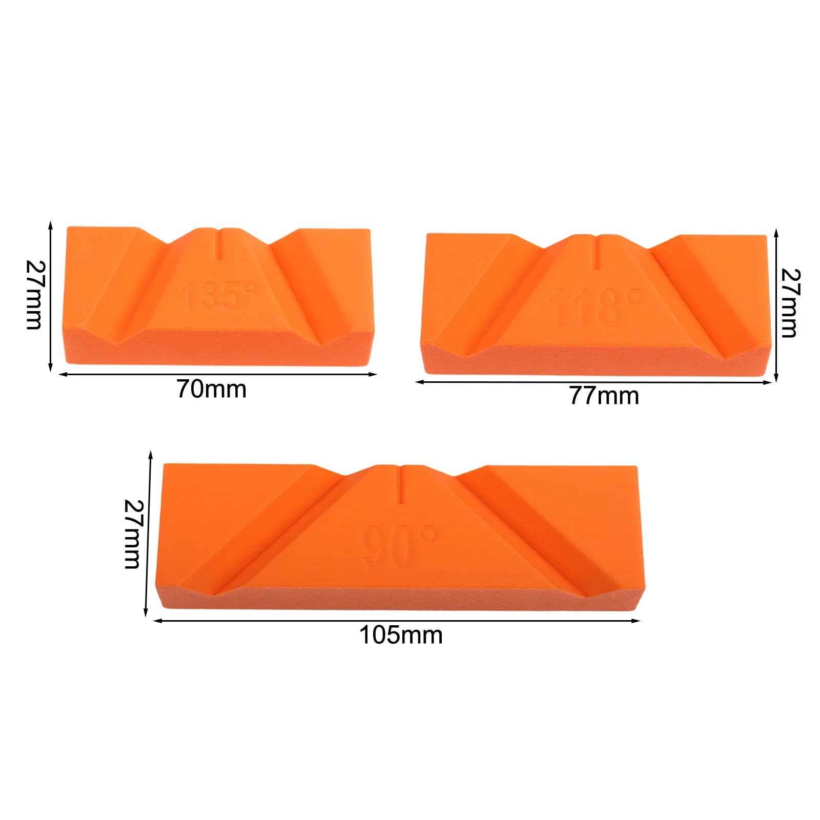 3PCS Drill Bit Compact- Grinding Sharpener 90° 118° 135° Angles Drill Power Abrasive Tools For Grinding Oasis Select