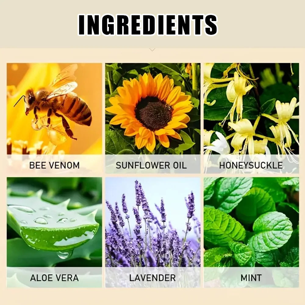Queen Bee Venom Anti-Aging Face Cream - Collagen Boost & Deep Hydration, Wrinkle Reduction, Day/Night Moisturizer for All Skin Oasis Select