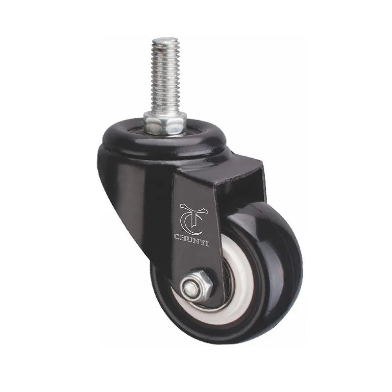Heavy Duty 1.5"/2" Swivel Caster Wheels Threaded Stem with Brake Trolley Furniture Caster M8/M10 Threaded Stem Oasis Select 1.5 inch 3