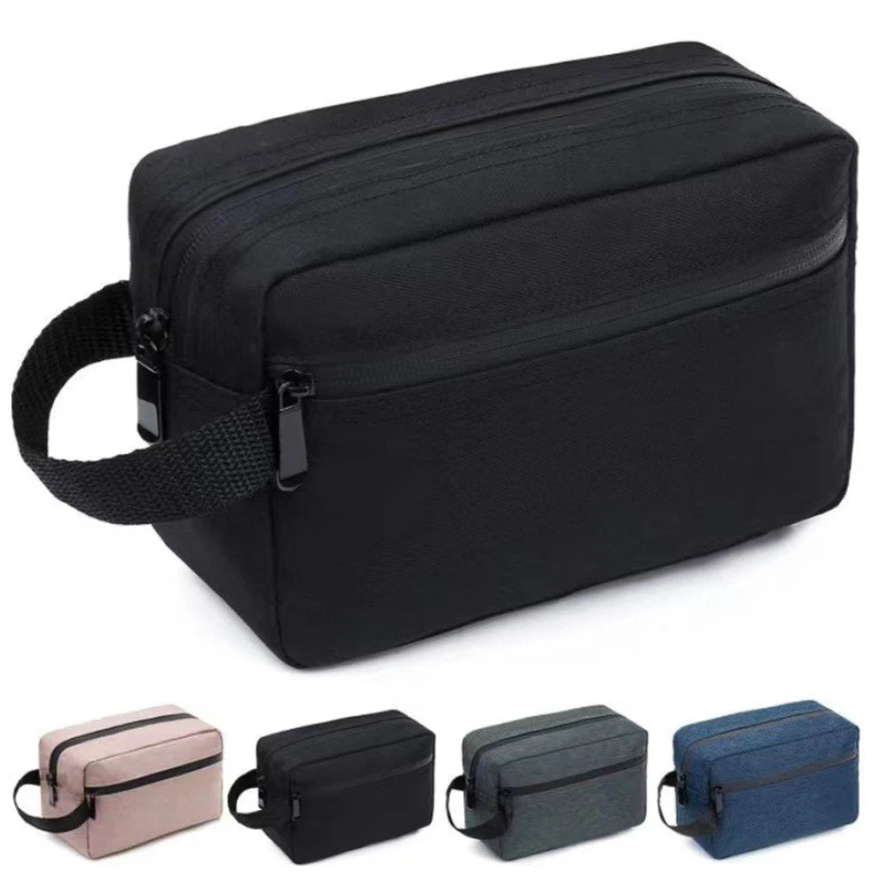 Water-Resistant Travel Toiletry Bag – Foldable with Divider