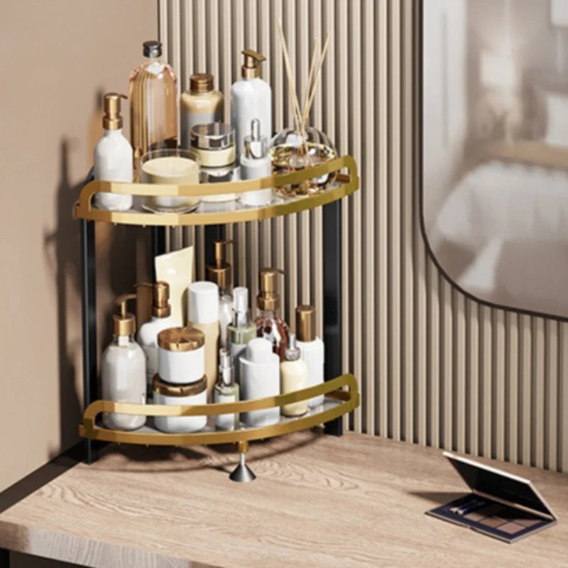 Kitchen Bathroom Shelf Countertop Corner Triangle Seasoning Rack Corner Corner Storage Rack Oasis Select