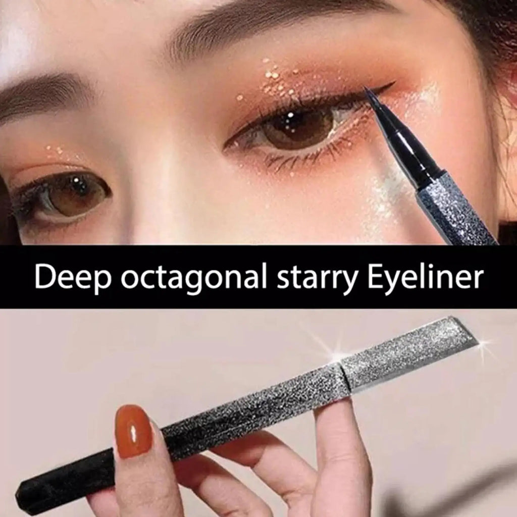 Dual-Tip Waterproof Liquid Eyeliner Pen – Black & Brown Liquid Eyeliner Pen Oasis Select