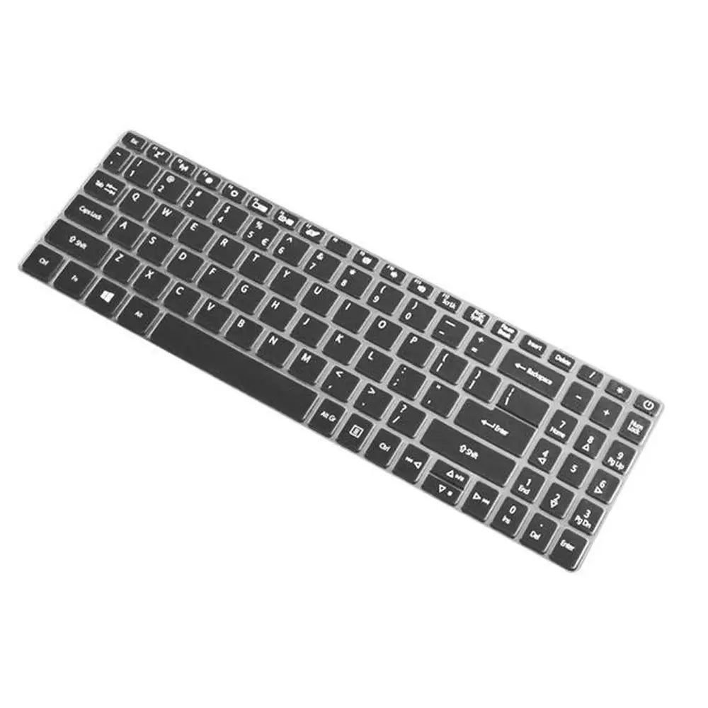 Laptop Keyboard Cover Skin for Acer Aspire 3 A315-56G A315-55G A315-55 A315 55 55G/ Aspire 5 A515-55G A515-55 A515 55G 15.6 Inch Oasis Select black