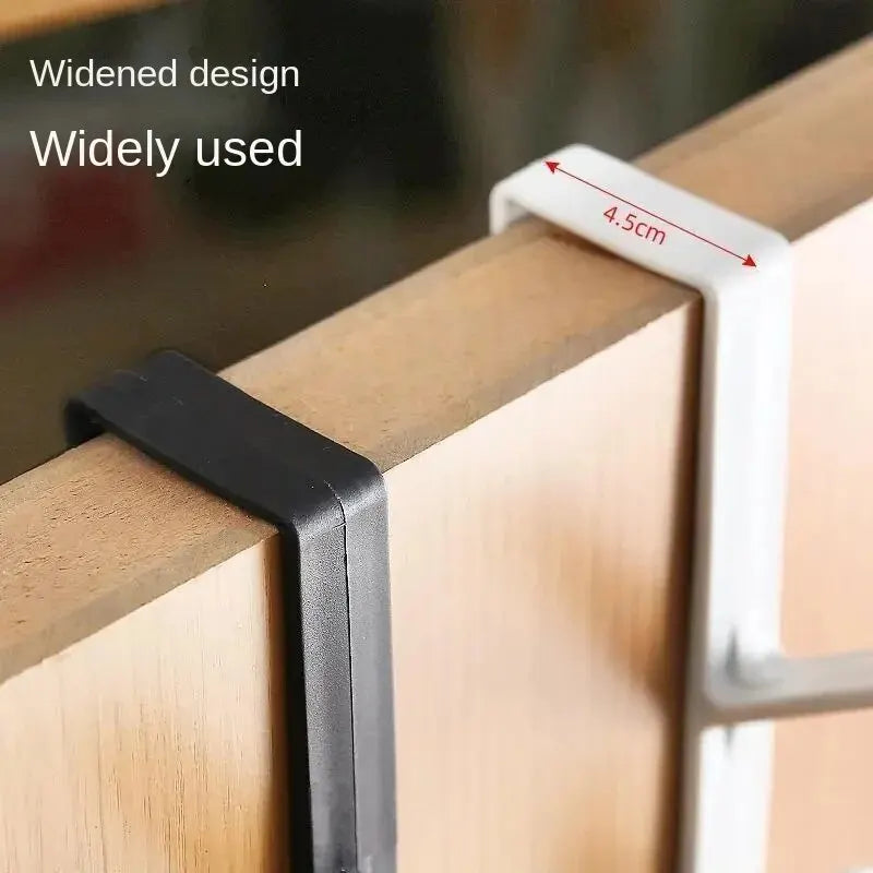Behind the Door Coat Hook Hanger behind the Door Cabinet Wardrobe Dormitory Door Hook Storage Rack Oasis Select