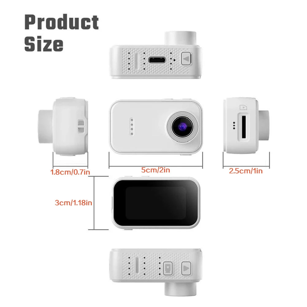 Centechia Thumb Mini Action Camera 1080P HD Sports DV