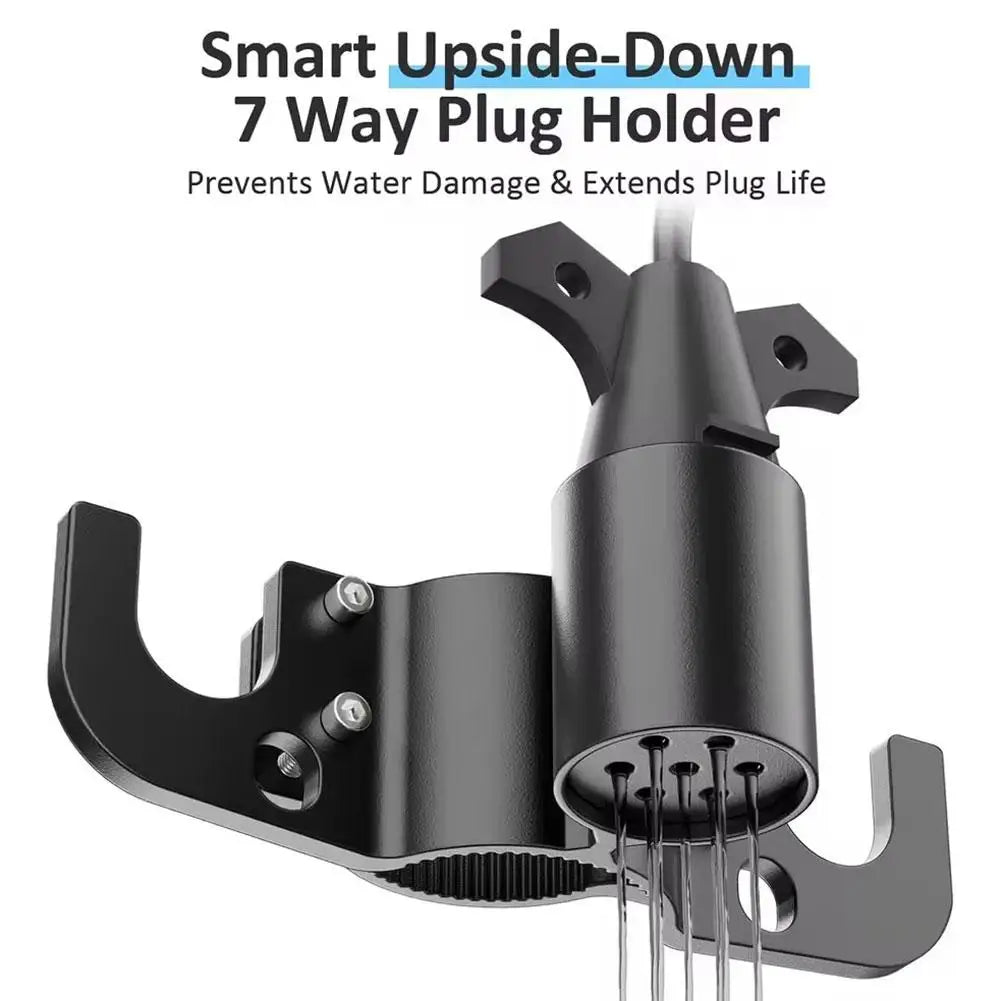 Trailer Chain Organizer – 7-Pin Plug Holder for RV & Camper