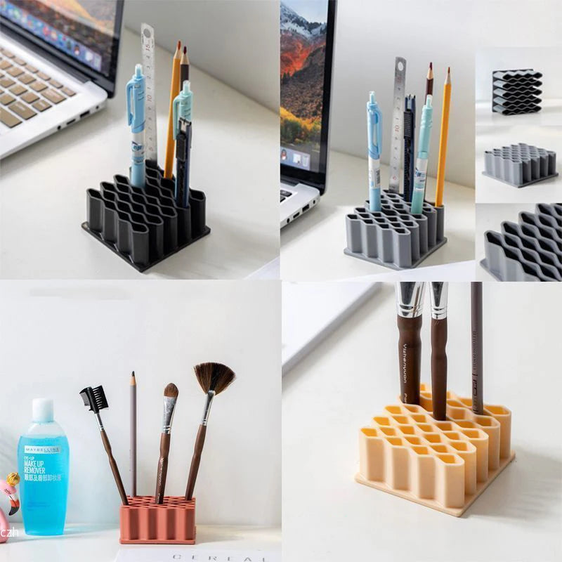 Ointment Holder Desktop Ointment Stand plastic Material Cosmetics Storage Rack Pen Holder Home Ointment Compartment Organizer Oasis Select