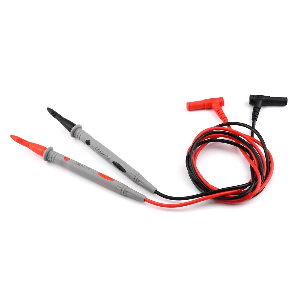 1 Pair Multimeter Test Probe Leads 110CM Universal Digital Multimeter Needle Tip Meter Multi Meter Tester Lead Probe Wire Pen Oasis Select