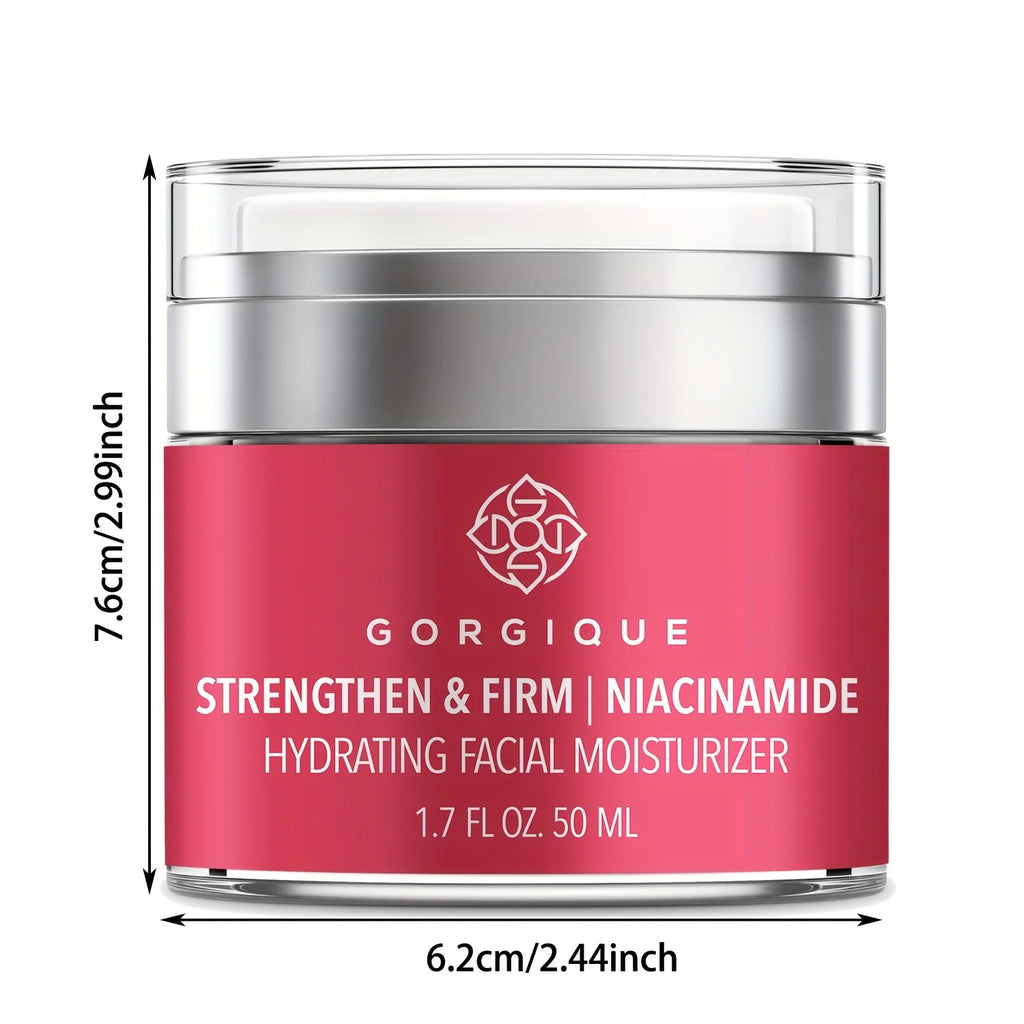GORGIQUE Niacinamide Face Cream – Hydrating Firming Moisturizer Face Moisturizer Cream Oasis Select 50ml