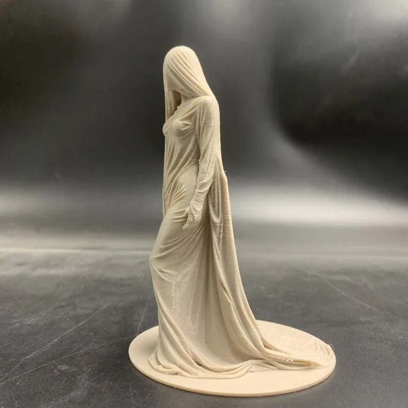 Robe Faceless Woman Statue Minimalist European Sculpture Elegant Floor Decor Ornament For Hall Villa Gallery Art Display Gift Oasis Select